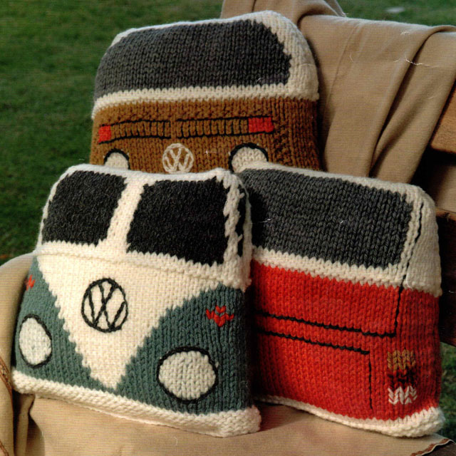 VW Camper Van Cushions Pillows