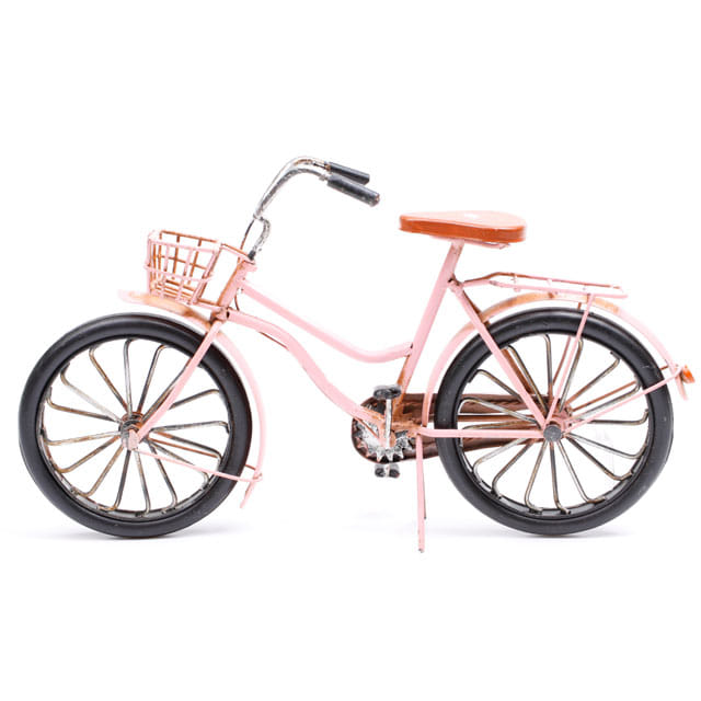핑크 빈티지 자전거